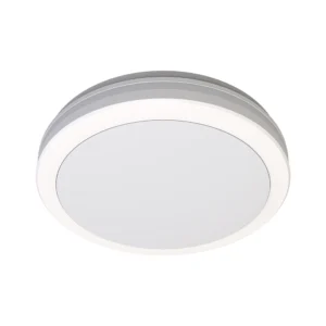 LED πλαφονιέρα 20W στρογγυλή με λευκό σώμα CCT