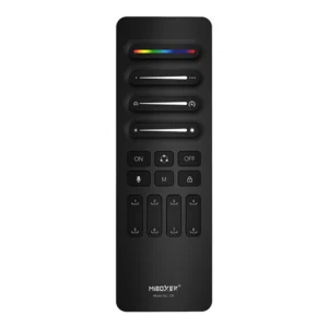 Χειριστήριο και controller-dimmer τρεχούμενων ταινιών LED 8 σκηνών RF Single/RGB/RGBW (C9)