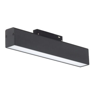 LED Φωτιστικό μαγνητικής ράγας M35 12W 3000K θερμό λευκό με μαύρο σώμα