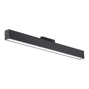 LED Φωτιστικό μαγνητικής ράγας M35 20W 3000K θερμό λευκό με μαύρο σώμα