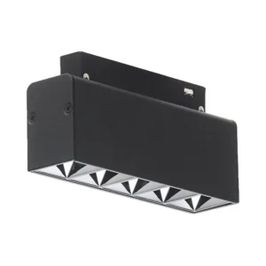 LED Φωτιστικό μαγνητικής ράγας M35 10W 3000K θερμό λευκό με μαύρο σώμα