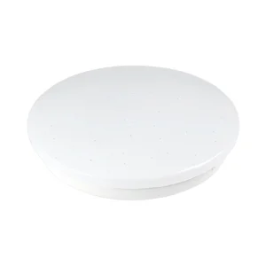 LED πλαφονιέρα 24W στρογγυλή με λευκό σώμα CCT Star cover