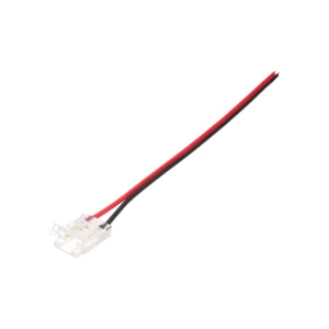 Σύνδεσμος ταινιών LED COB 10mm με καλώδιο και μία κεφαλή