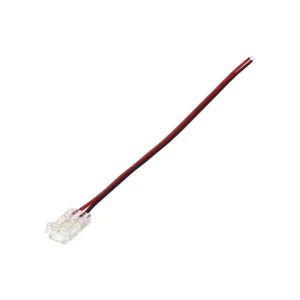 Σύνδεσμος ταινιών LED COB 8mm με καλώδιο και μία κεφαλή