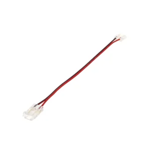 Σύνδεσμος ταινιών LED COB 8mm με καλώδιο και δύο κεφαλές