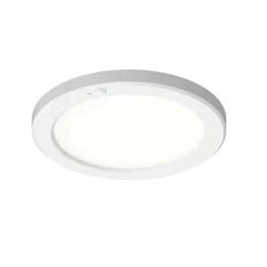 LED mini panel επιφανειακό στρογγυλό επιλογή 10W/15W/18W CCT με ανιχνευτή PIR