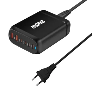 Ταχυφορτιστής 200W 4-Type-C / 2-Type-A