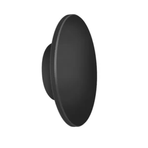 LED απλίκα 9W CCT με διακόπτη επιλογής χρώματος IP65 μαύρο σώμα