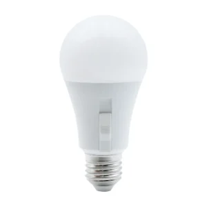 LED λάμπα E27 A60 10W CCT επιλογή με διακόπτη