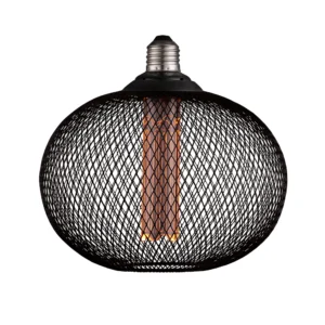 LED λάμπα filament Vintage E27 2.5W 1800K θερμό λευκό με μαύρο σώμα