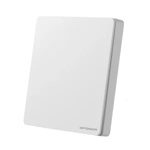 Ασύρματος διακόπτης και δέκτης 220V 433Mhz max 150W μονός με λευκό σώμα WiFi