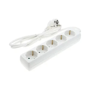 Πολύμπριζο σούκο 5 εξόδων με 3 μέτρα καλώδιο διατομής 3G1.5