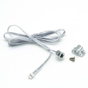 Ανιχνευτής κίνησης πόρτας/ντουλάπας 12V/24V με ένα μάτι ασημί - Image 3