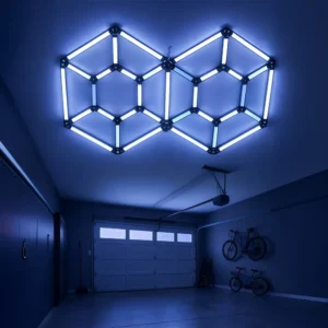 Αρχική - METANOR Φωτισμός 52 Φωτιστικό οροφής LED HEXAGON 315W 6000K με λευκό σώμα