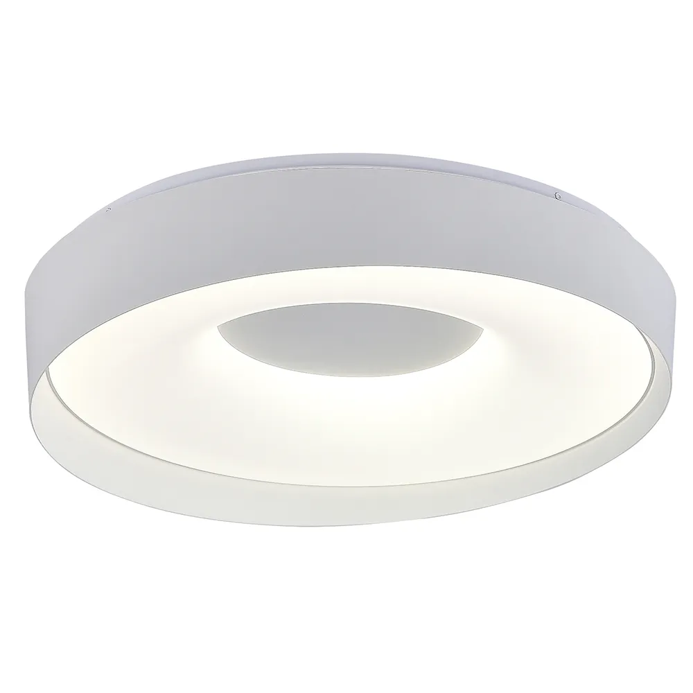 LED πλαφονιέρα 54W στρογγυλή με λευκό σώμα CCT με χειριστήριο dimmable
