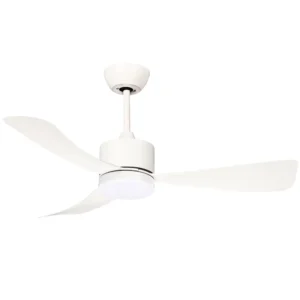 Ανεμιστήρας οροφής 18W CCT με λευκό σώμα και χειριστήριο