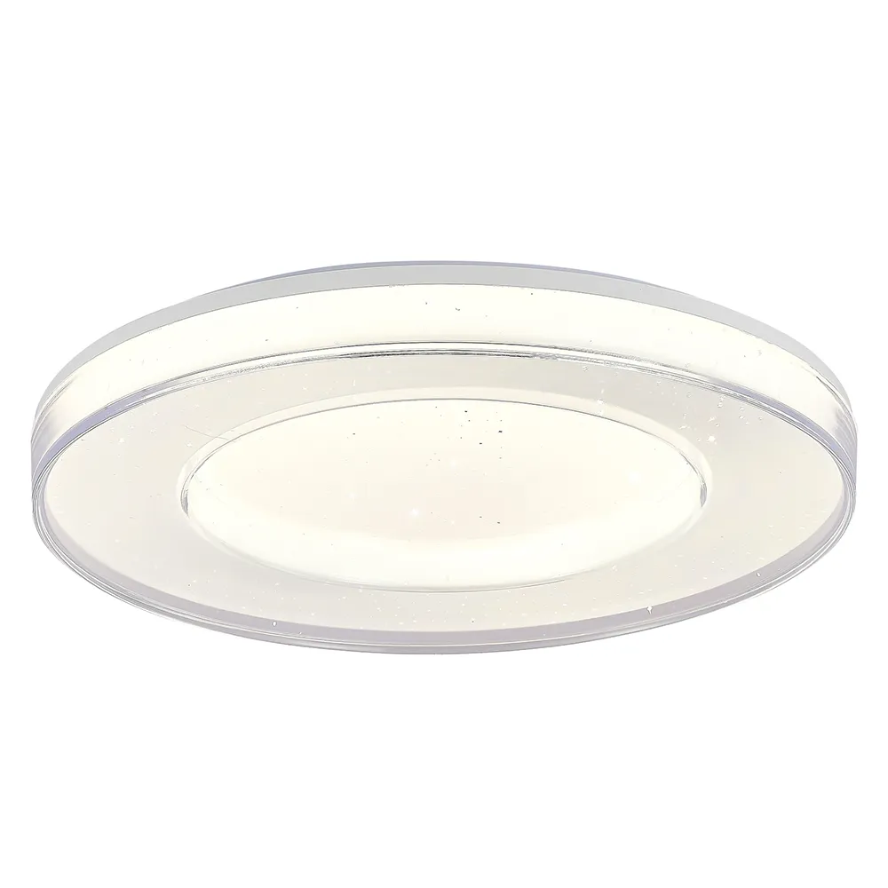 LED πλαφονιέρα 54W στρογγυλή με λευκό σώμα CCT με χειριστήριο dimmable