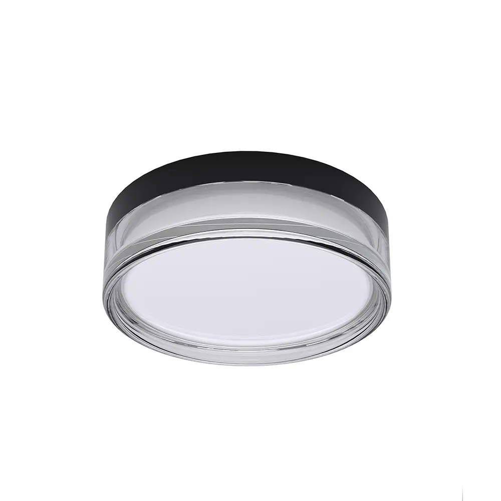 Φωτιστικό οροφής LED 18W CCT με μαύρο σώμα στρογγυλό