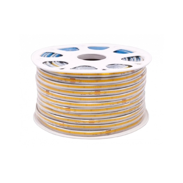 Ταινία LED COB 220V 10W/m Ψυχρό Λευκό 6000K IP65 50m