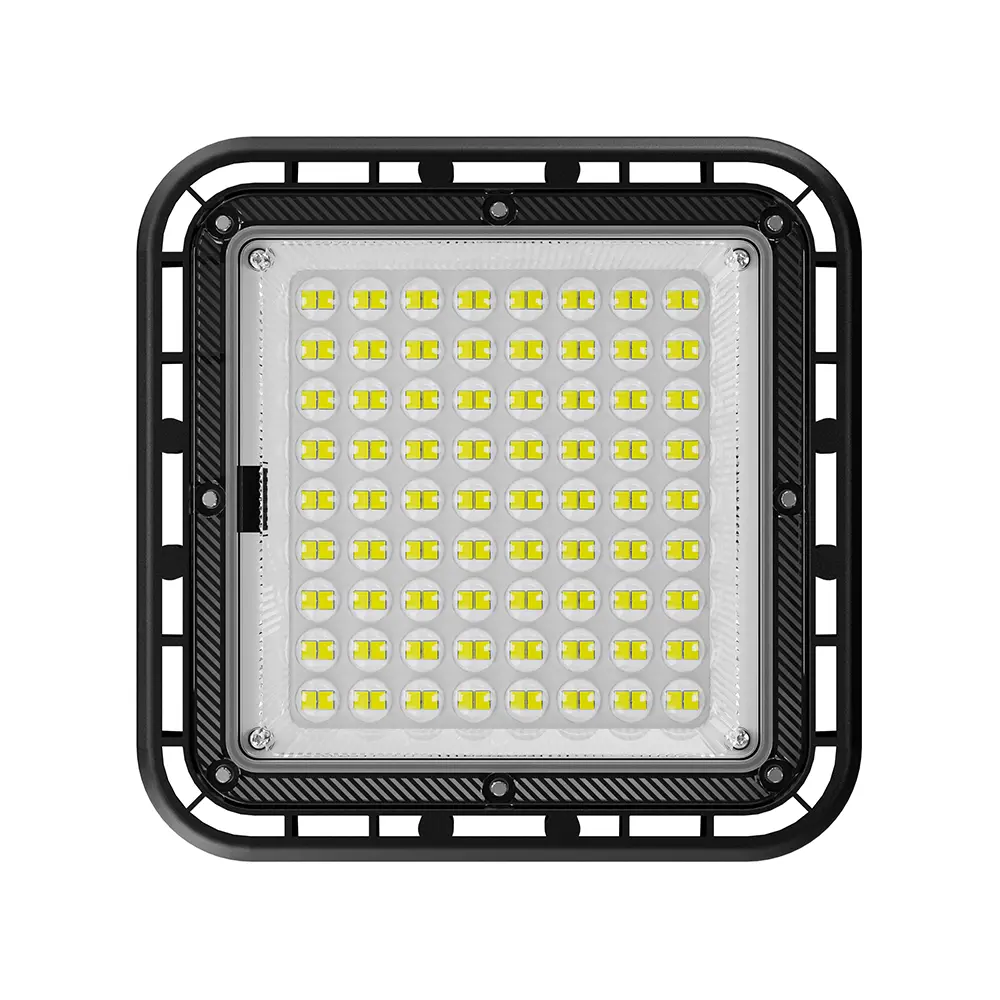 LED τετράγωνη καμπάνα 50W CCT IP65 με 30cm καλώδιο